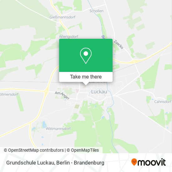 Grundschule Luckau map