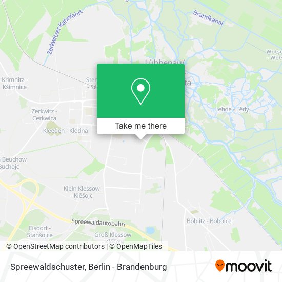 Spreewaldschuster map