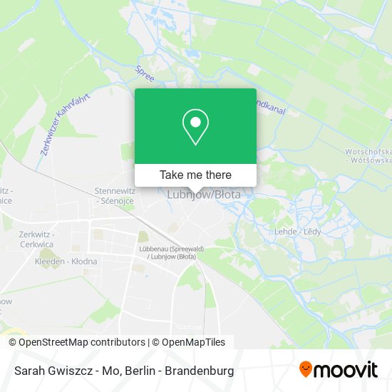 Sarah Gwiszcz - Mo map