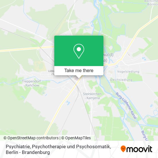 Psychiatrie, Psychotherapie und Psychosomatik map