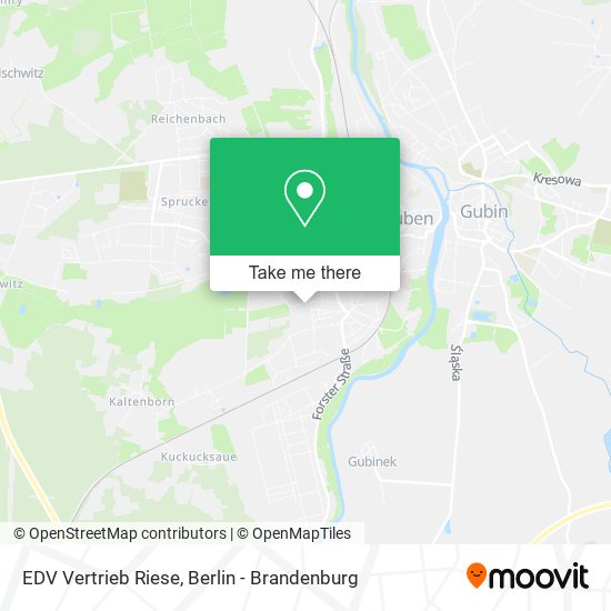 Карта EDV Vertrieb Riese