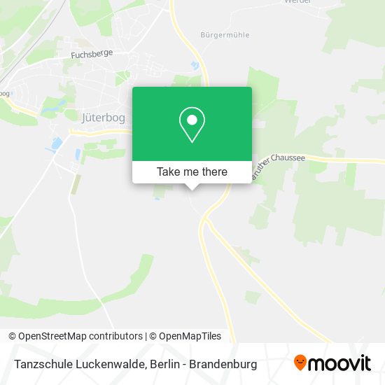 Tanzschule Luckenwalde map