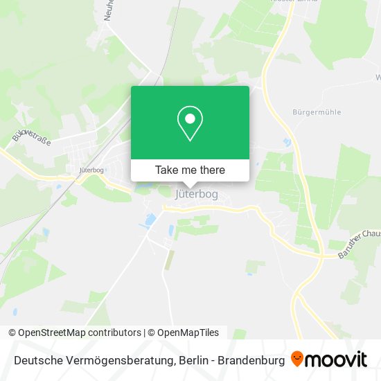 Deutsche Vermögensberatung map