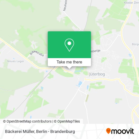Карта Bäckerei Müller