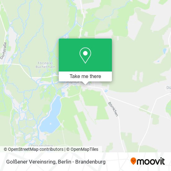 Golßener Vereinsring map