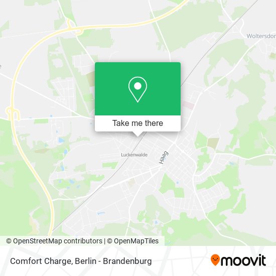 Comfort Charge map