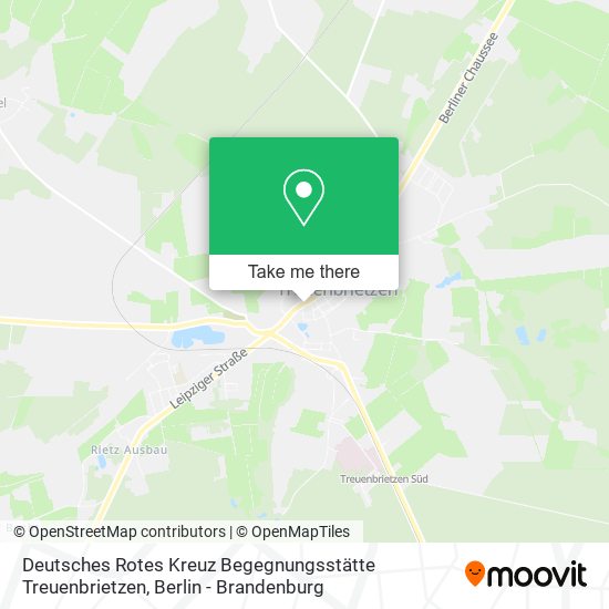 Deutsches Rotes Kreuz Begegnungsstätte Treuenbrietzen map