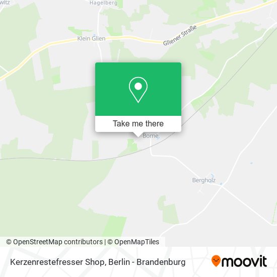 Kerzenrestefresser Shop map