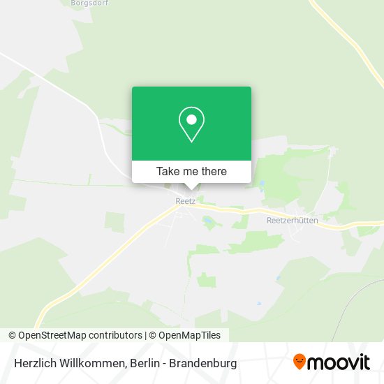 Карта Herzlich Willkommen