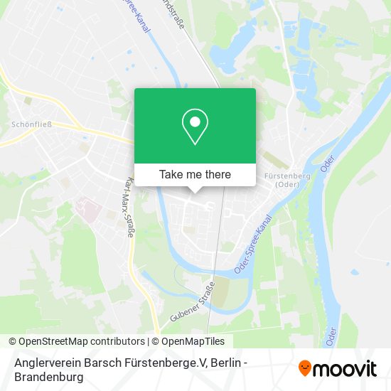 Anglerverein Barsch Fürstenberge.V map