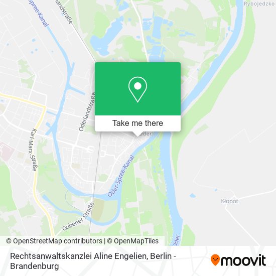 Rechtsanwaltskanzlei Aline Engelien map