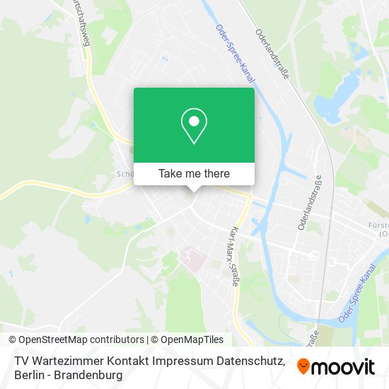 Карта TV Wartezimmer Kontakt Impressum Datenschutz