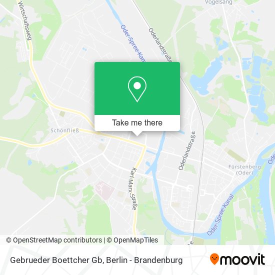 Карта Gebrueder Boettcher Gb