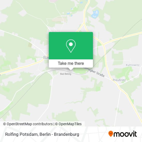 Rolfing Potsdam map