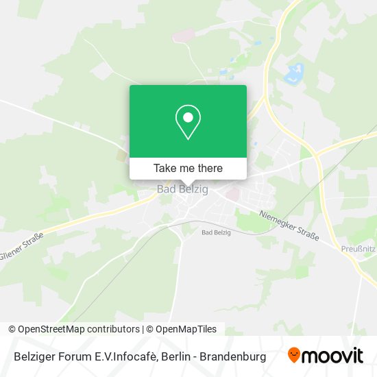 Belziger Forum E.V.Infocafè map