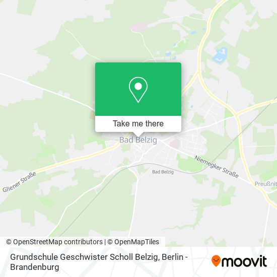 Карта Grundschule Geschwister Scholl Belzig