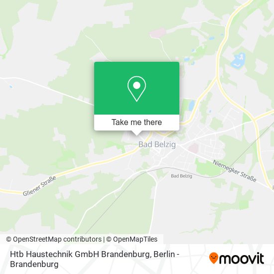 Htb Haustechnik GmbH Brandenburg map
