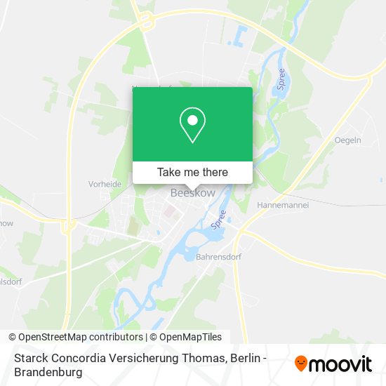 Starck Concordia Versicherung Thomas map