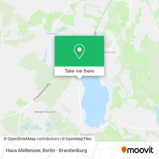 Haus Mellensee map