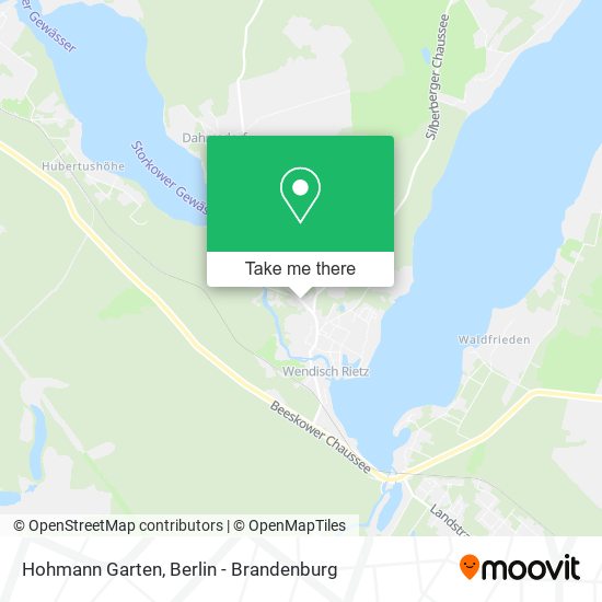 Карта Hohmann Garten