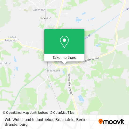 Wib Wohn- und Industriebau Braunsfeld map