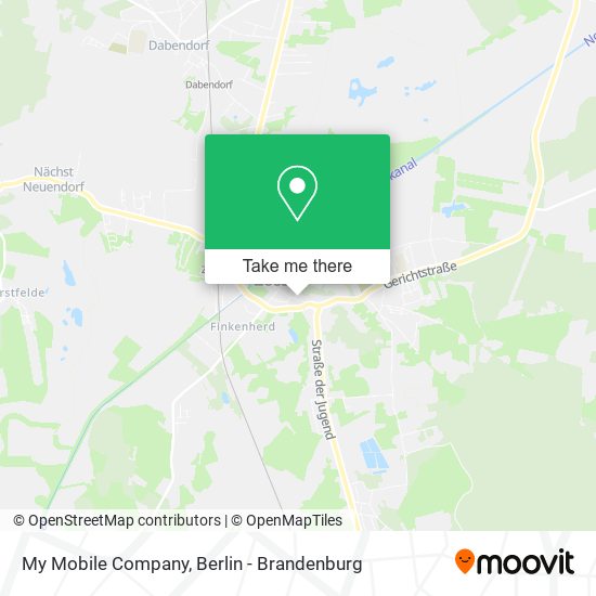 My Mobile Company map