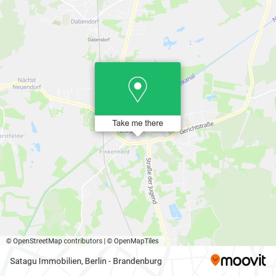 Satagu Immobilien map