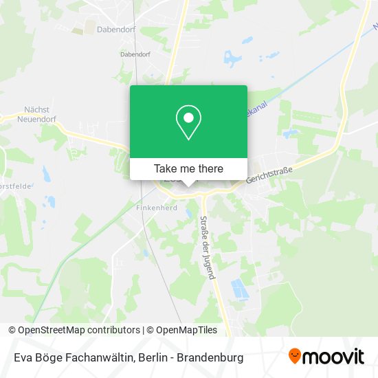 Eva Böge Fachanwältin map