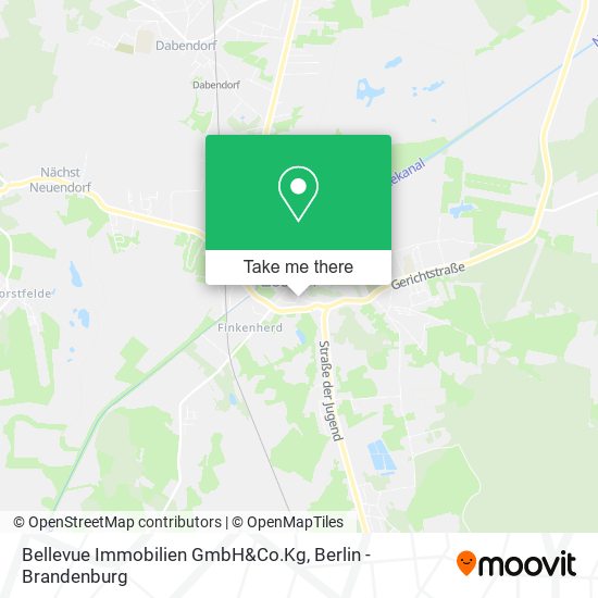 Bellevue Immobilien GmbH&Co.Kg map