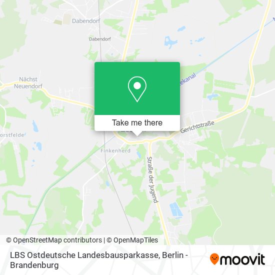 LBS Ostdeutsche Landesbausparkasse map