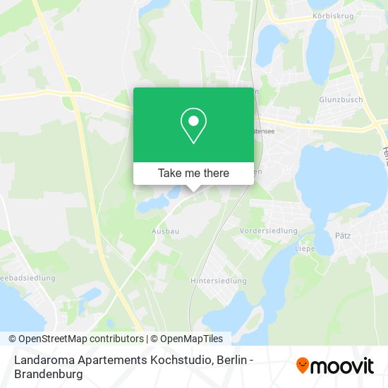 Landaroma Apartements Kochstudio map