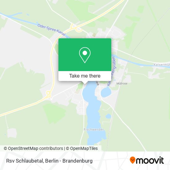 Rsv Schlaubetal map