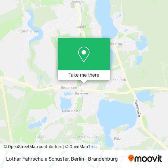 Карта Lothar Fahrschule Schuster