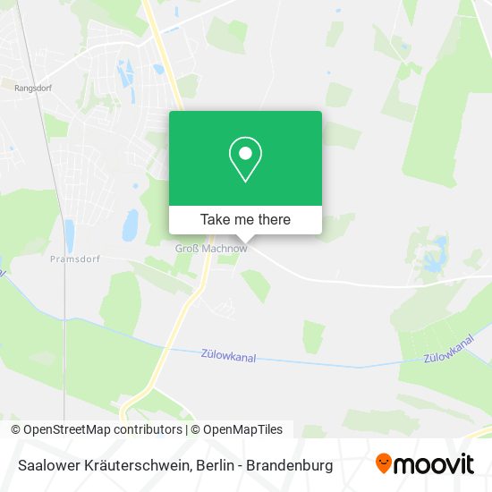 Saalower Kräuterschwein map