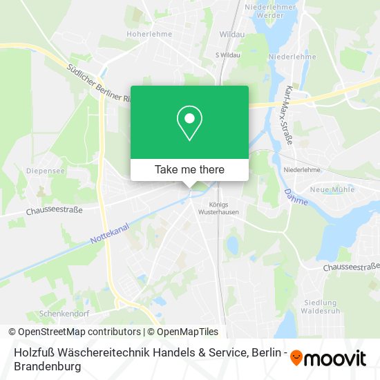 Holzfuß Wäschereitechnik Handels & Service map