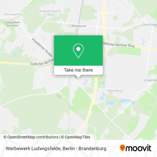 Werbewerk Ludwigsfelde map