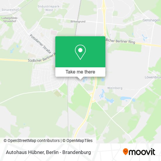 Autohaus Hübner map