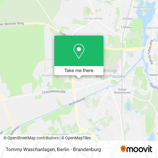 Tommy Waschanlagen map