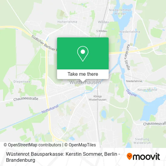 Карта Wüstenrot Bausparkasse: Kerstin Sommer