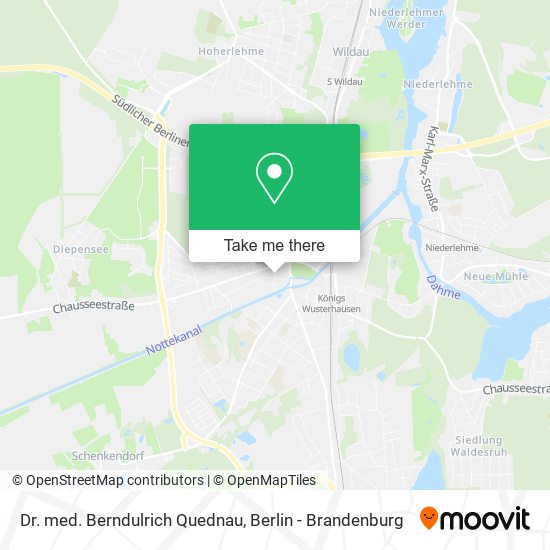 Dr. med. Berndulrich Quednau map