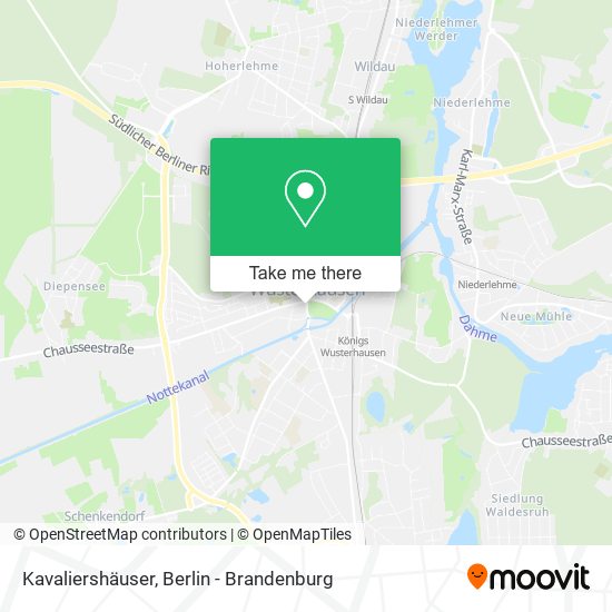 Kavaliershäuser map