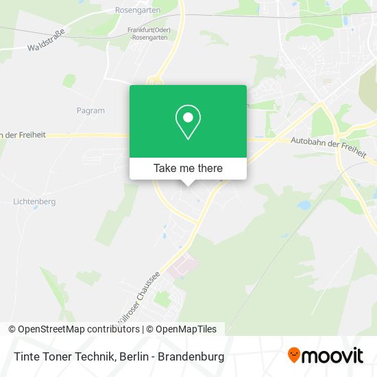 Tinte Toner Technik map