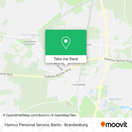 Hamco Personal Service map