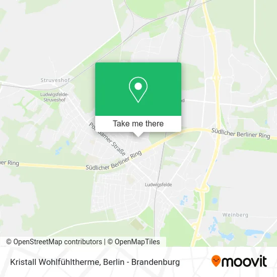 Карта Kristall Wohlfühltherme