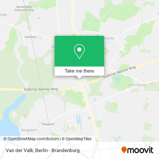 Карта Van der Valk