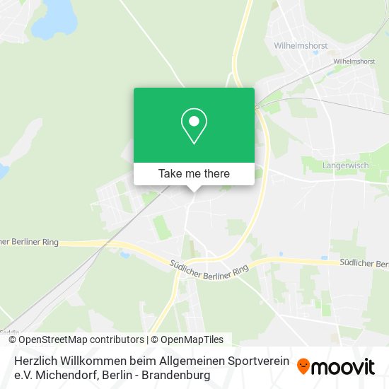 Herzlich Willkommen beim Allgemeinen Sportverein e.V. Michendorf map