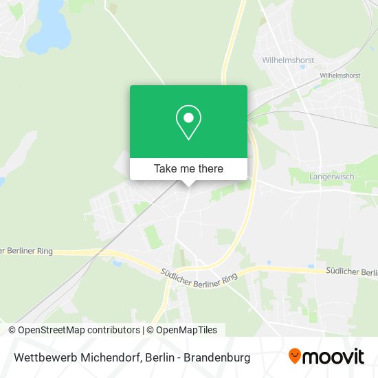 Wettbewerb Michendorf map