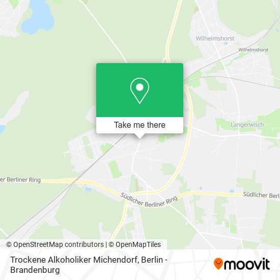 Trockene Alkoholiker Michendorf map