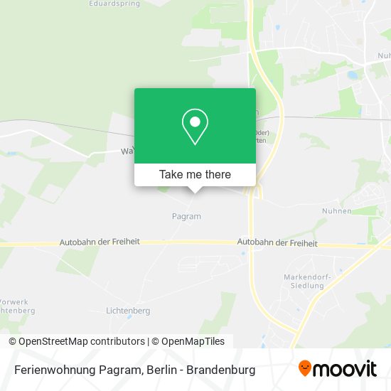 Ferienwohnung Pagram map