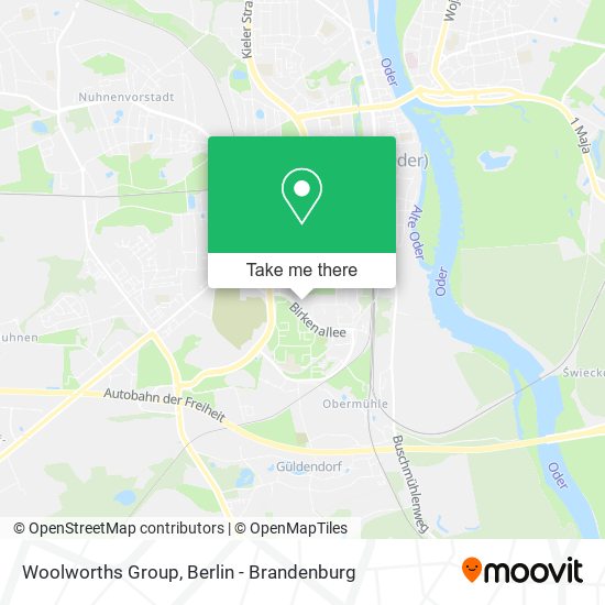 Woolworths Group map